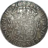 1759. Fernando Vi. Columnario De Méjico. Ensayador Mm. Coronas Imperial-Real. Conservación Mbc+. Peso: 26,7 G. Bonito 8 Reales Del Reinado De Fernando Vi. Columnario Acuñado En El Año De 1759 Con Muy Buena Conservación. Bonita Pátina Oscura De Monetario. Penúltimo Año De Acuñación Durante El Reinado De Fernando Vi.