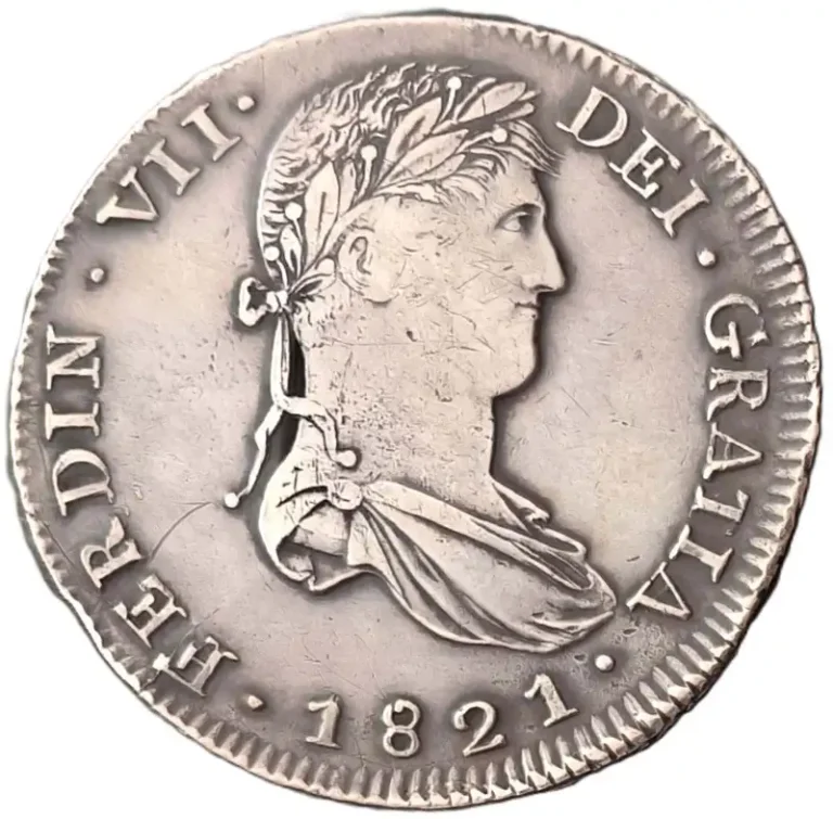 1821. 8 REALES DE ZACATECAS. VARIANTES DE ACUÑACIÓN. 131 1821. 8 Reales De Zacatecas. Variantes De Acuñación. - 8Reales