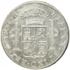 Moneda De 8 Reales De Carlos Iv De 1804. Ceca De Méjico. Ensayador Th. Conservación: Ebc-, Peso: 26,7 Gramos. Diámetro: 40 Mm. Precioso Ejemplar En Calidad Ebc- Con Restos De Brillo Espejo En Anverso Y Reverso. Segundo Año Del Ensayador &Quot;Th&Quot; Con El Busto De Carlos Iv.