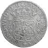 Moneda de 8 reales de 1759. Columnario de Lima-JM. 2 Moneda De 8 Reales Columnario De 1759, Acuñada Bajo El Reinado De Fernando Vi En La Famosa Ceca De Lima Por El Ensayador Jm. Esta Pieza Histórica Se Distingue Por Su Impecable Pátina De Monetario, Que Certifica Su Antigüedad Y La Calidad De Su Conservación. Con Un Peso De 26,9 Gramos Y Un Diámetro De 39 Mm, Se Encuentra Clasificada En Estado Mbc+, Lo Que Subraya Su Excelente Preservación A Lo Largo De Los Años. Canto Espléndido. El Anverso Y El Reverso De Esta Moneda Exhiben Detalles Finamente Trabajados Que Reflejan La Maestría De La Numismática Del Siglo Xviii.