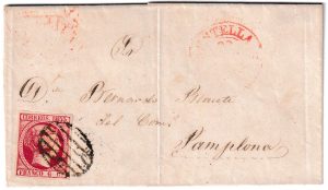 1853. Envuelta de Estella a Pamplona