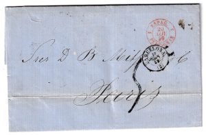 1859. Carta de Barcelona a Paris