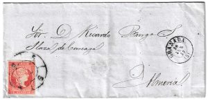 1859. Carta de Granada a Almería