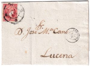 1859. Envuelta de Córdoba a Lucena