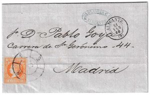 1860. Envuelta de Alicante a Madrid