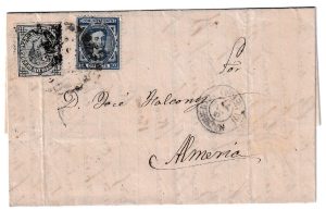 1877. Carta de Fiñana a Almería