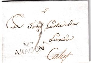 1802. Carta de Monzón a Calaf