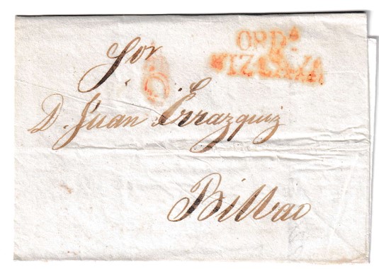 1829. Envuelta de Orduña a Bilbao 1 1829. Envuelta De Orduña A Bilbao