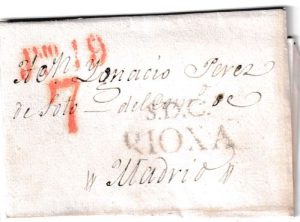 1830. Carta de Ezcaray a Madrid