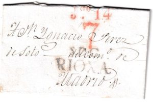 1830. Carta de Ezcaray a Madrid I