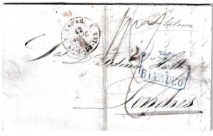 1841. Carta de Rivadeo a Londres