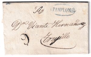 1842. Carta de Pamplona a Trujillo
