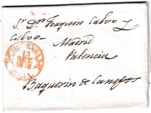 1848. Carta de Siguenza a Baquerín de Campos