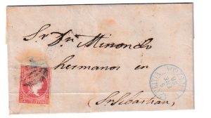 1858. Envuelta de Azpeitia a San Sebastian
