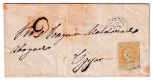1861. Envuelta de Almería a Ugíjar