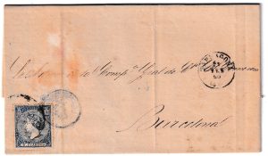 1866. Carta de Tarragona a Barcelona I