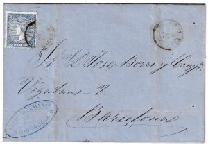 1866. Envuelta de Ciudadela a Barcelona