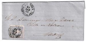 1872. Carta de Valmaseda a Madrid