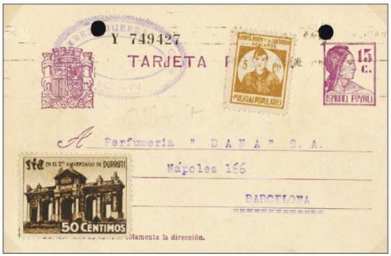 LAS VIÑETAS DE LA JUNTA PROVINCIAL DE SOCORROS DE ALICANTE 226 Las Viñetas De La Junta Provincial De Socorros De Alicante - 8Reales
