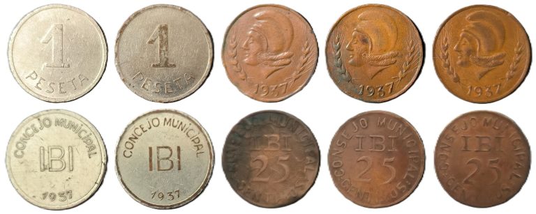 "Payá Hermanos 1937. Ceca de emisión de las monedas de Ibi”. 202 &Quot;Payá Hermanos 1937. Ceca De Emisión De Las Monedas De Ibi”. - 8Reales