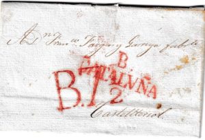 1829. Carta de Barcelona a Castelltersol