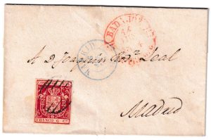 1854. Envuelta de Badajoz a Madrid
