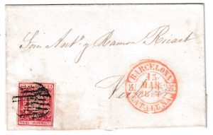 1854. Envuelta de Barcelona a Vich
