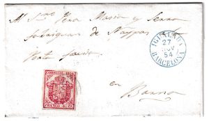 1854. Envuelta de Igualada a Barcelona