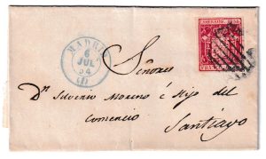 1854. Envuelta de Madrid a Santiago