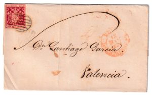 1854. Envuelta de Reus a Valencia