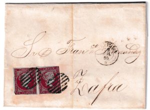 1855. Envuelta de Sevilla a Zafra