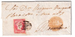 1856. Envuelta de Granollers a Barcelona