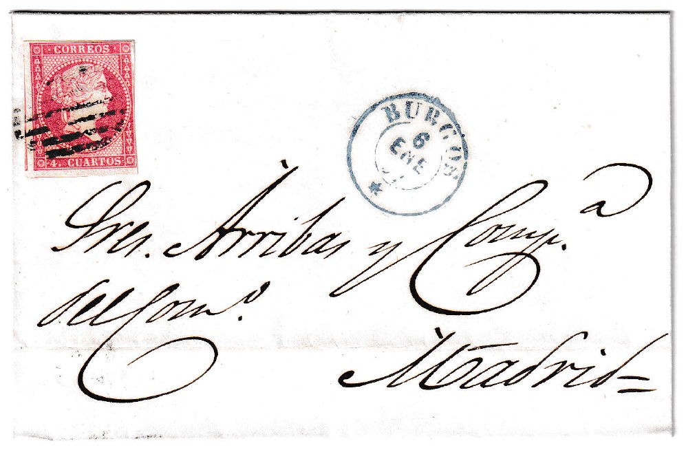 1857. Envuelta de Burgos a Madrid