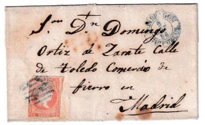1858. Envuelta de Mondragón a Madrid