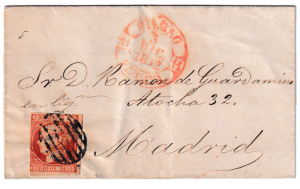 1852. Envuelta de Bilbao a Madrid