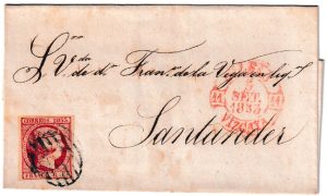 1853. Envuelta de Bilbao a Santander