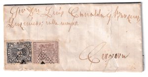 1874. Carta de Lérida a Cervera