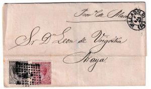 1879. Carta de Valladolid a Araya