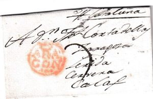1796. Carta de Calatayud a Calaf