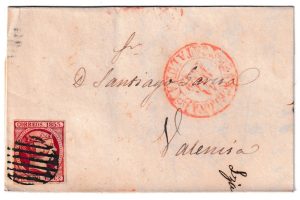 1853. Envuelta de Barcelona a Valencia