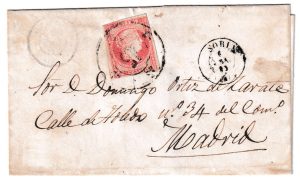 1859. Envuelta de Soria a Madrid