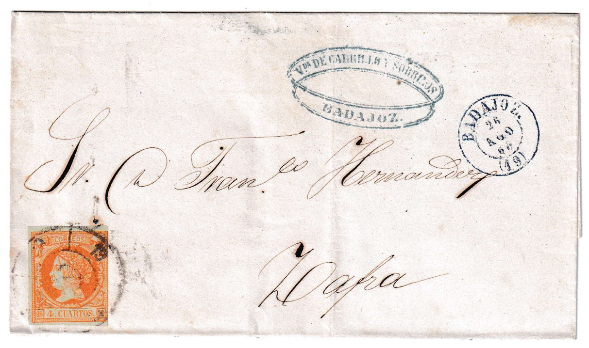 1860. Envuelta de Badajoz a Zafra