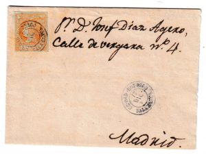 1860. Envuelta de Ciudad Rodrigo a Madrid