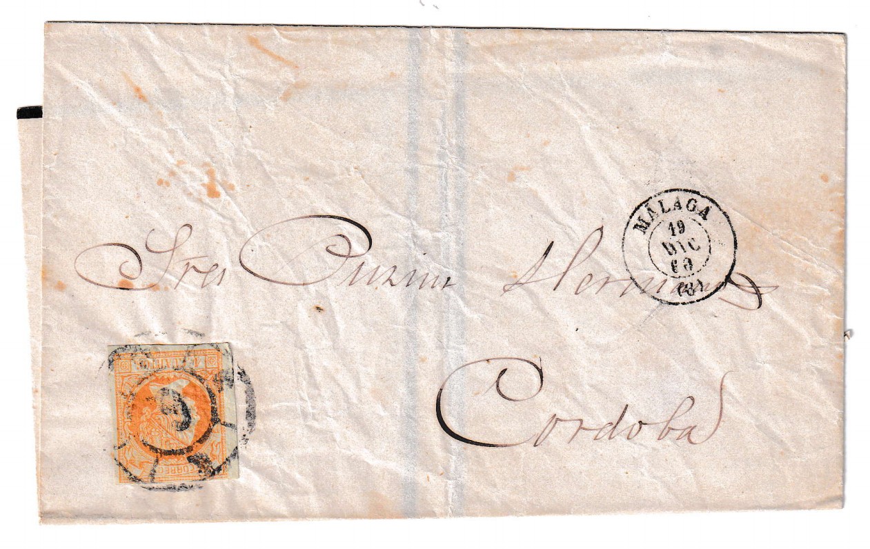 1860. Envuelta de Málaga a Córdoba