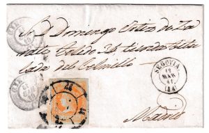 1861. Envuelta de Segovia a Madrid