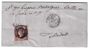 1863. Carta de Bejar a Madrid