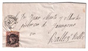 1863. Envuelta de Calatayud a Valls