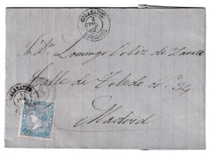 1865. Envuelta de Calatayud a Madrid