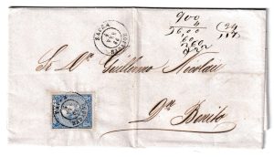 1866. Carta de Zafra a Don Benito