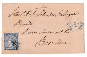 1866. Envuelta de Balaguer a Barcelona